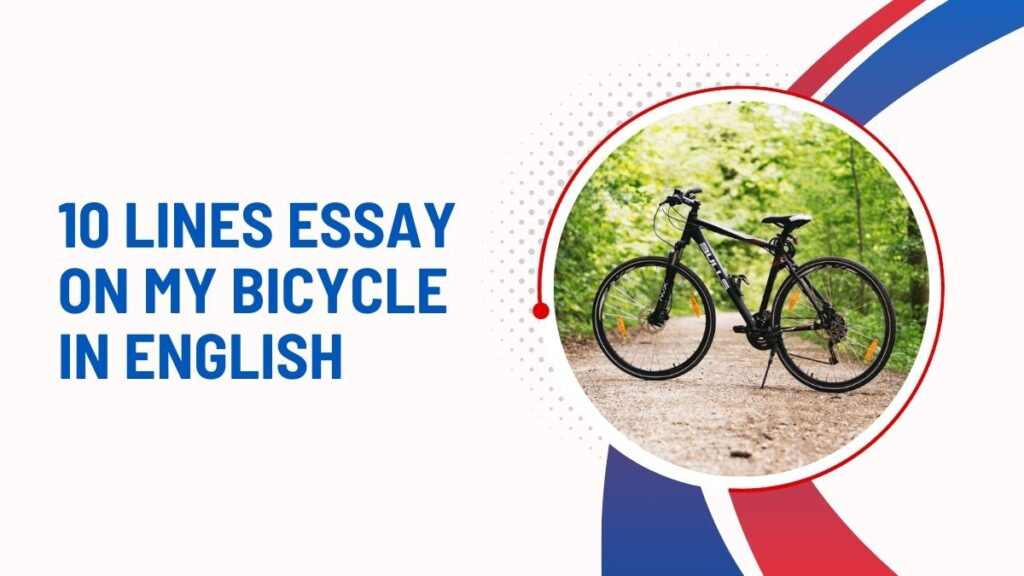 10 Lines Essay On My Bicycle In English