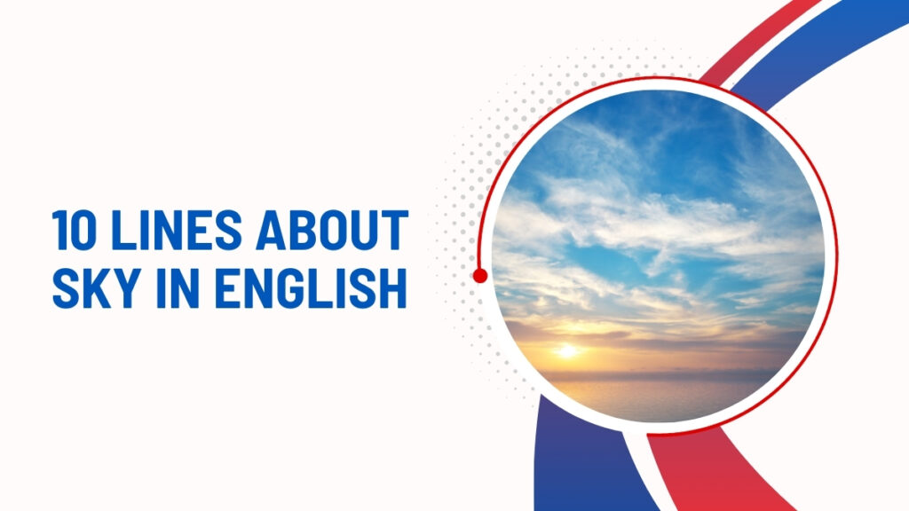 10 Lines About Sky In English